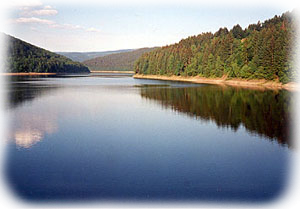 die Sösetalsperre Osterode am Harz